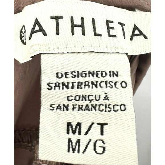 Athleta NEW Rise Pants Street Style Mid-Rise Relaxed Fit Women’s Size M/Tall - Picture 6 of 11